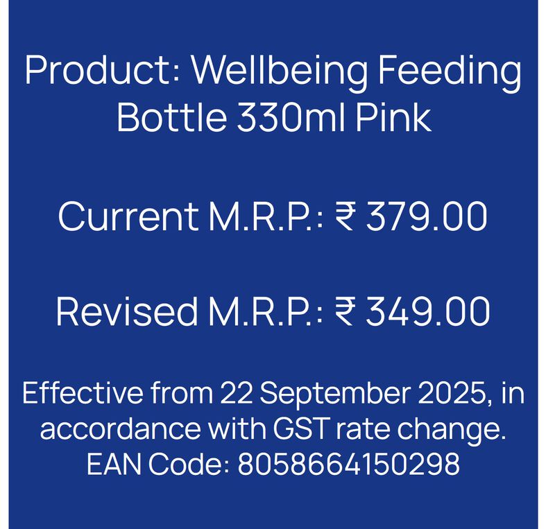 Well-Being Feeding Bottle (330ml, Fast) (Pink) image number 9